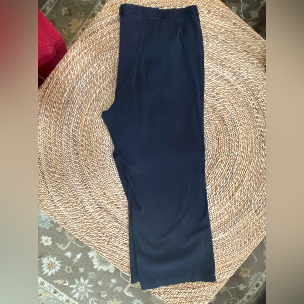 J. Jill black straight leg pants. 24W
